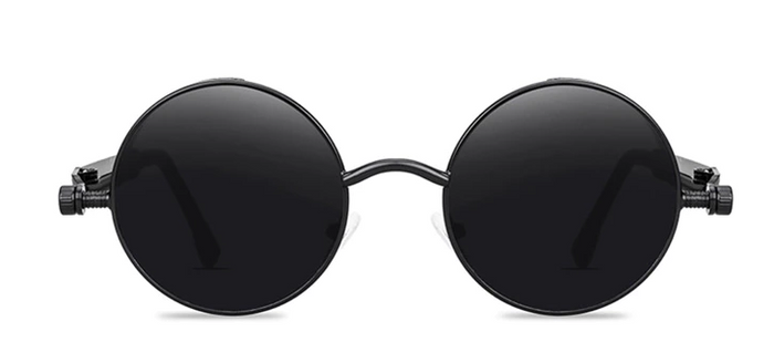 glasses from the front