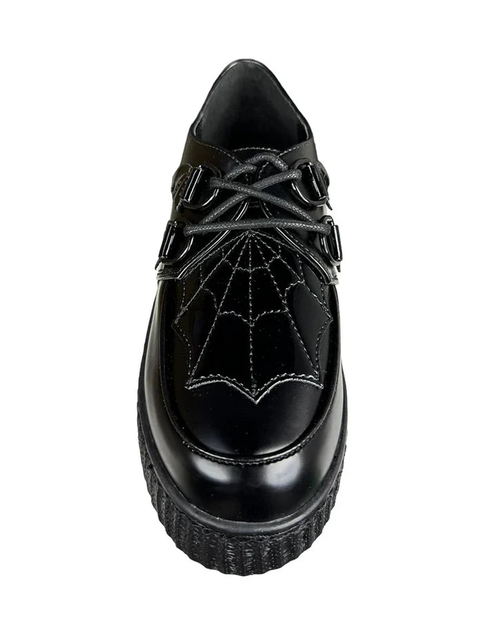 top of shoe on display