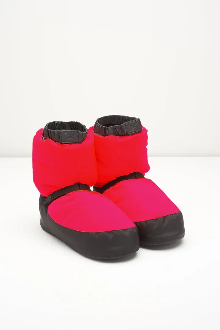 Bloch Adult Warm Up Booties, Fluorescent Pink IM009