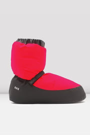 Bloch Adult Warm Up Booties, Fluorescent Pink IM009