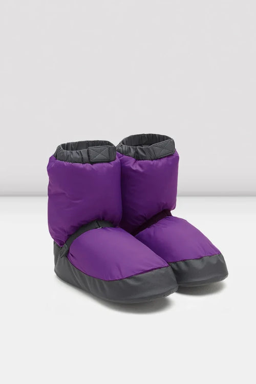 Bloch Adult Warm Up Booties, Purple IM009