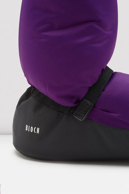 Bloch Adult Warm Up Booties, Purple IM009