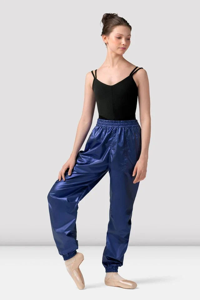 Bloch Adults Mirella Zephyr Metallic Ripstop Trousers, M80001L