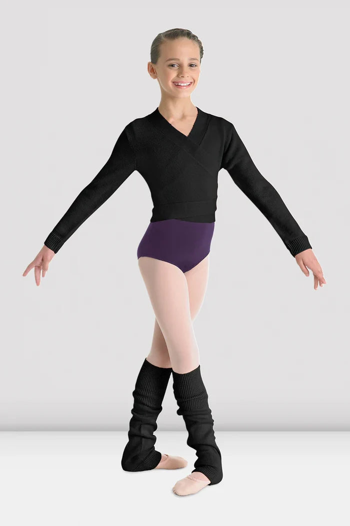 Bloch Kids Ella Cross Over Cardigan, CZ0999