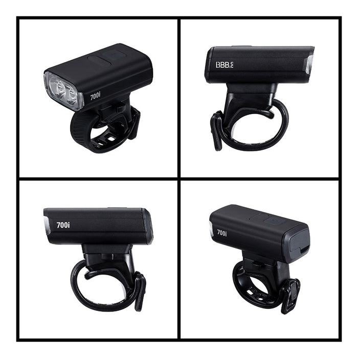 BBB Cycling, BLS-262i Nanostrike 700i, Light, Front, Black