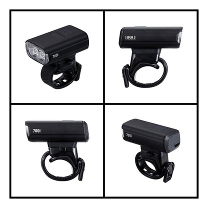 BBB Cycling, BLS-262i Nanostrike 700i, Light, Front, Black