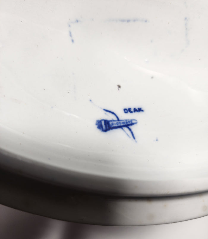 Blue a nd white soups Tureen