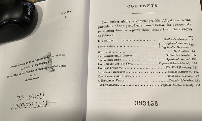 BOOKS - "Friends Worth Knowing" -  by Ernest Ingersoll