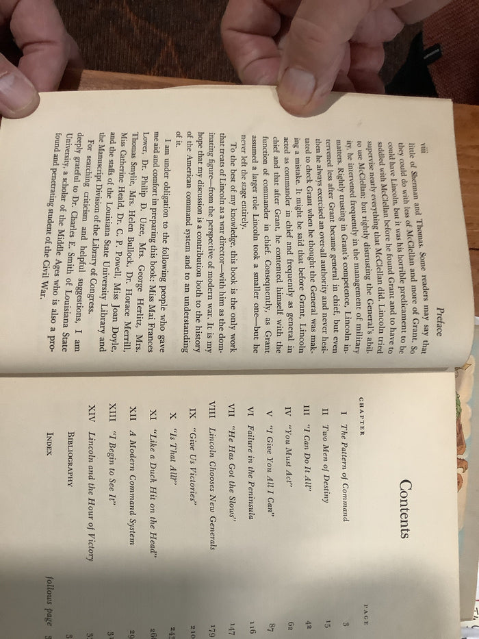 BOOKS - Lincoln and his Generals - T. Harry Williams