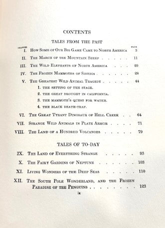 BOOKS - Tales From Natures Wonderland -  W. T. Hornaday