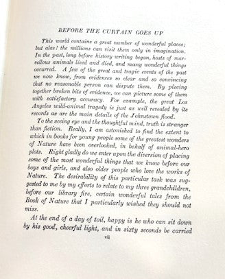 BOOKS - Tales From Natures Wonderland -  W. T. Hornaday