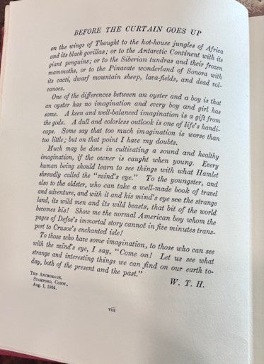 BOOKS - Tales From Natures Wonderland -  W. T. Hornaday