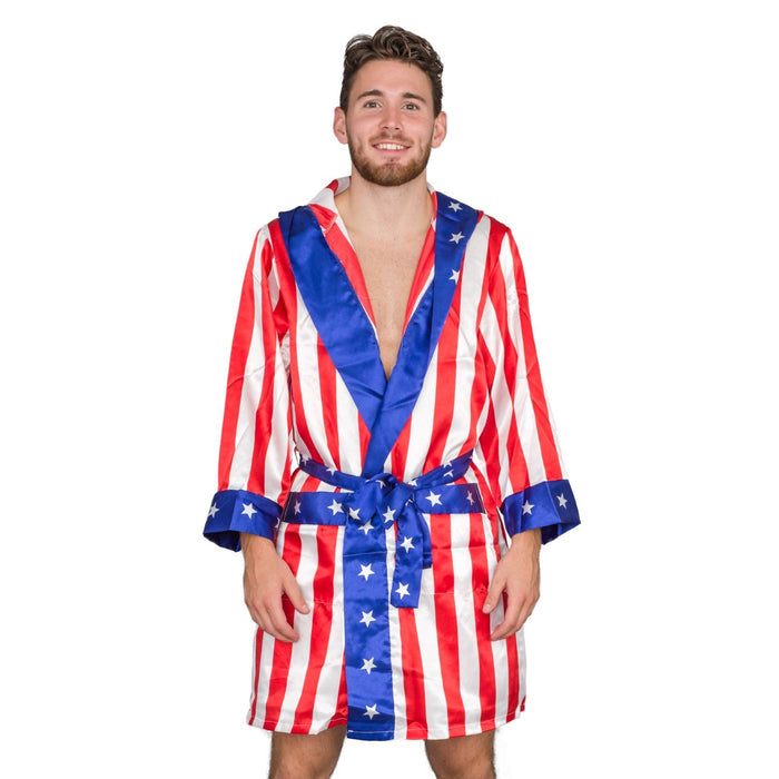 Boxing Movie Robe with Hood Halloween Cosplay Costume - TVStoreOnline