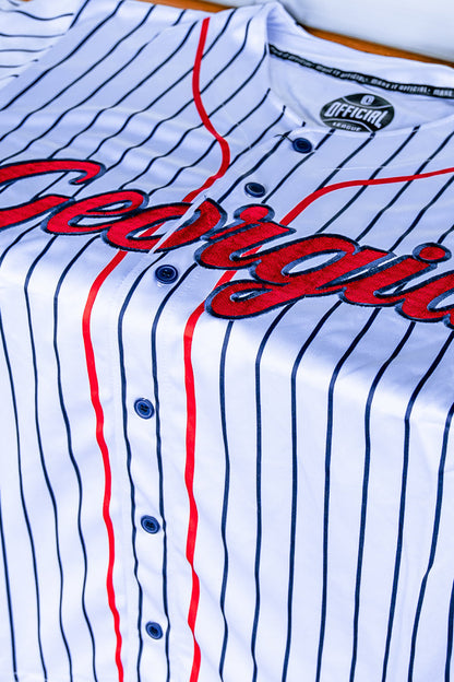 [ Brantley Gilbert x Gwinnett Stripers ] Home Pinstripe Jersey - Official League