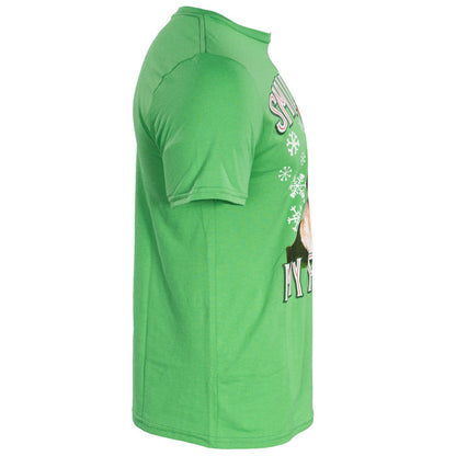Buddy the Elf Smiling is my Favorite T-shirt Kelly Green - TVStoreOnline