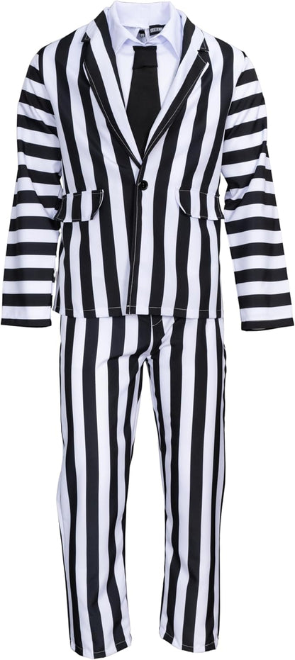 Bugman 80’s Beetle Beetle Beetle Keaton Movie Halloween Cosplay Costume 3-Piece Suit - TVStoreOnline