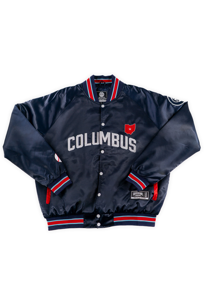 Caamp x Columbus Clippers Heart of Ohio Revival Satin front