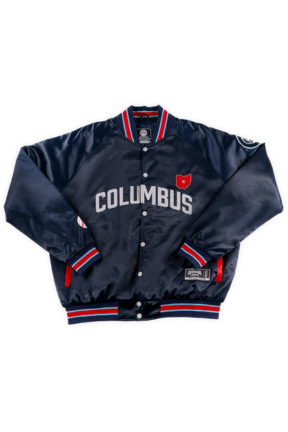 Caamp x Columbus Clippers Heart of Ohio Revival Satin front