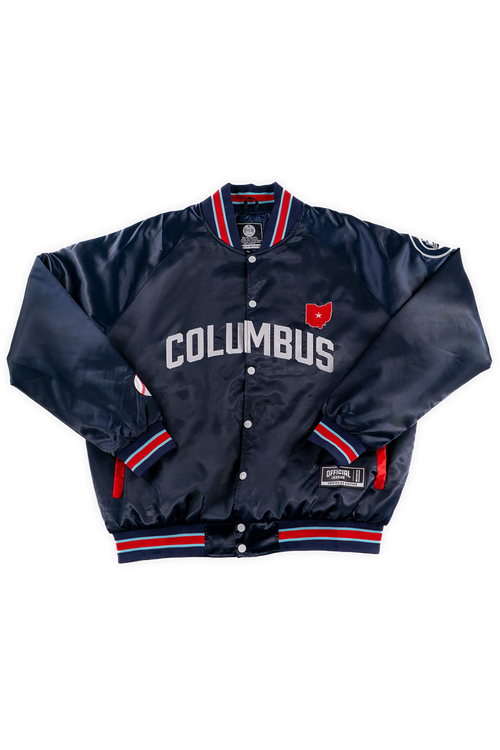 Caamp x Columbus Clippers Heart of Ohio Revival Satin front