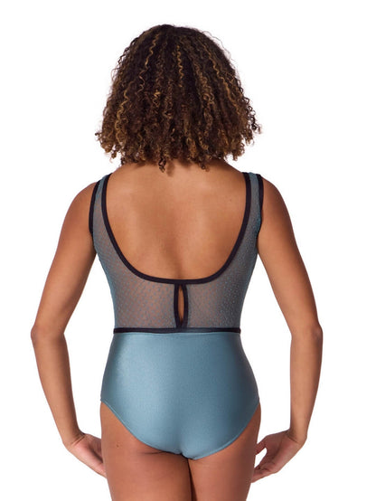 Capezio Enchanted Contrast Graceful Tank Leotard, F12610W