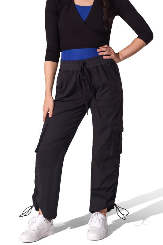 Capezio Jet Setter Dance Dynamics Studio Jogger, Black F12555W