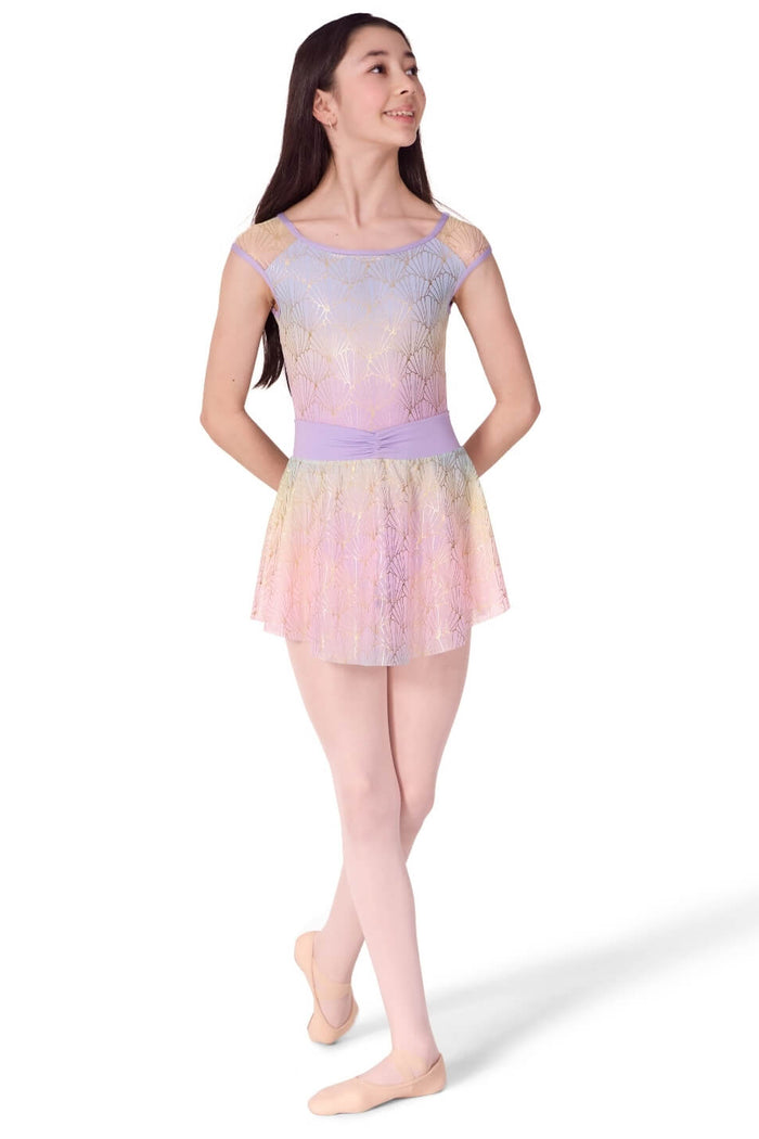 Capezio Sea Star Sand Dollar Skirt, Lavender F12585C