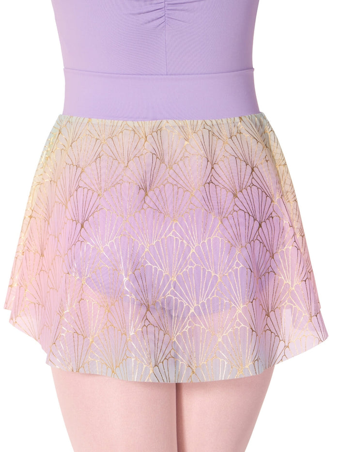 Capezio Sea Star Sand Dollar Skirt, Lavender F12585C