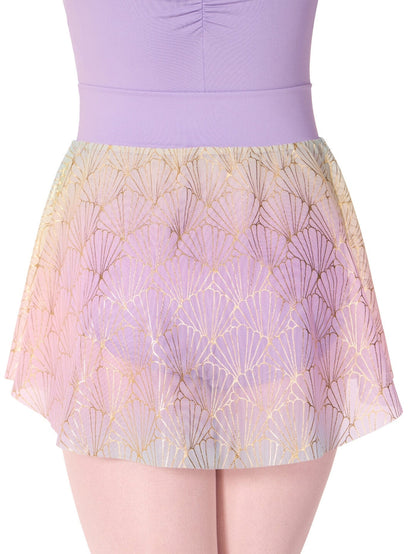Capezio Sea Star Sand Dollar Skirt, Lavender F12585C