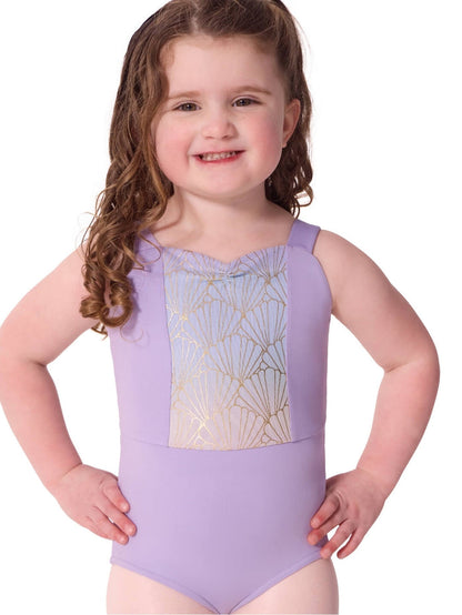 Capezio Sea Star Seashell Tank Leotard, Lavender F12580C