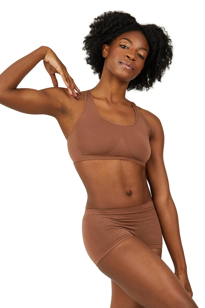 Capezio Seamless Racerback Sports Bra, 3760W