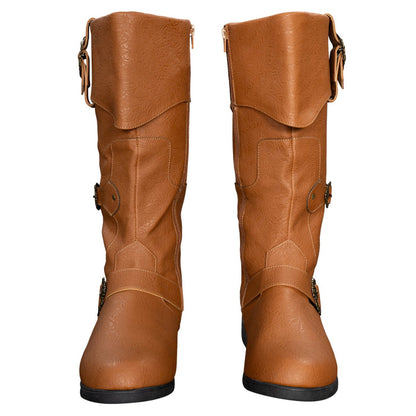 Caribbean Movies Pirate Boots Adventure Footwear Halloween Costume Cosplay - TVStoreOnline