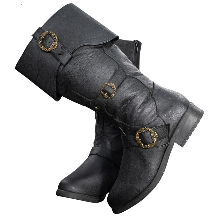 Caribbean Pirate Halloween Cosplay Unisex Costume Boots