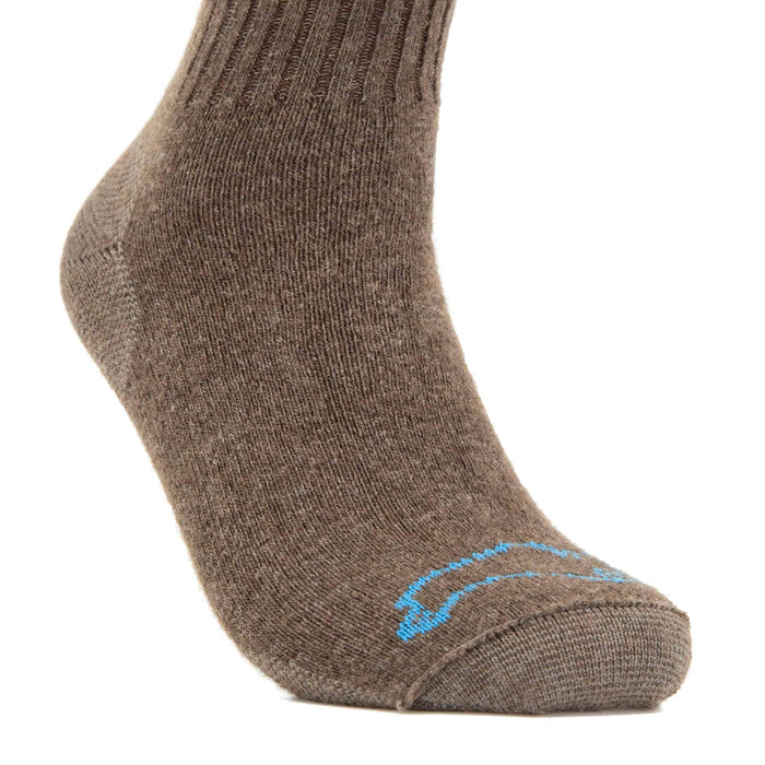 Casual Crew 2.0 Bison/Bamboo/Merino Bison Footwear The Buffalo Wool Co.