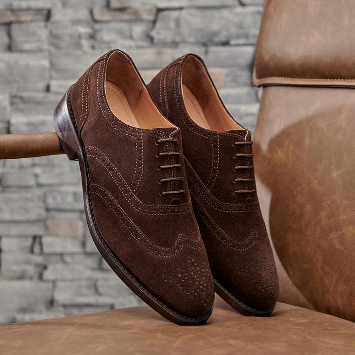 Cheltenham Brogue - Suede