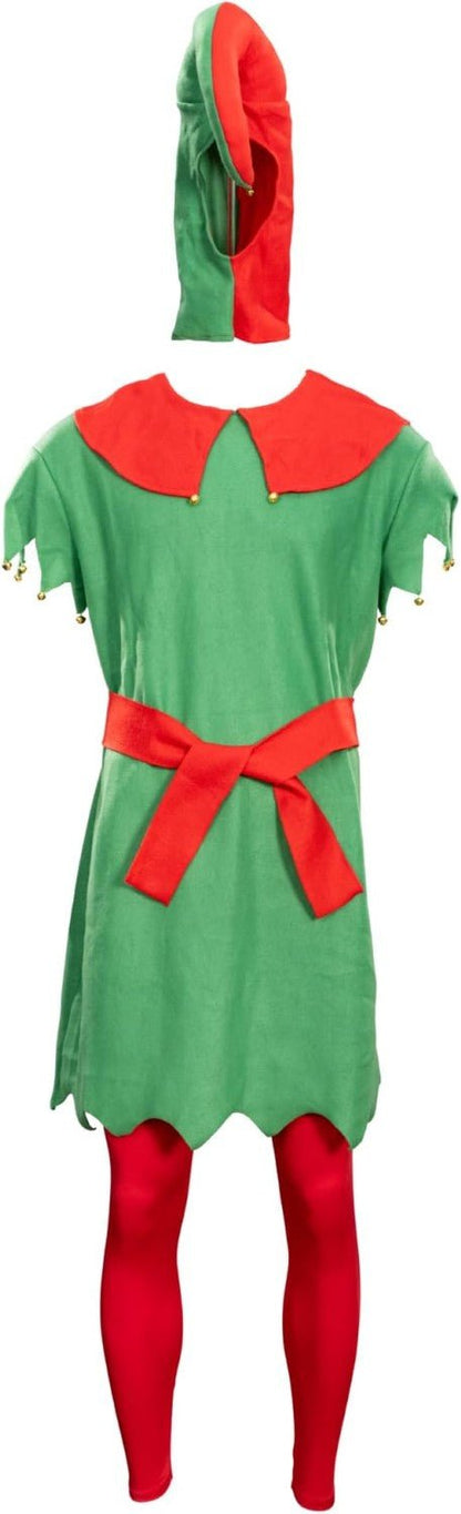 Christmas Elf Adult Unisex Halloween Cosplay Deluxe Costume Set - TVStoreOnline