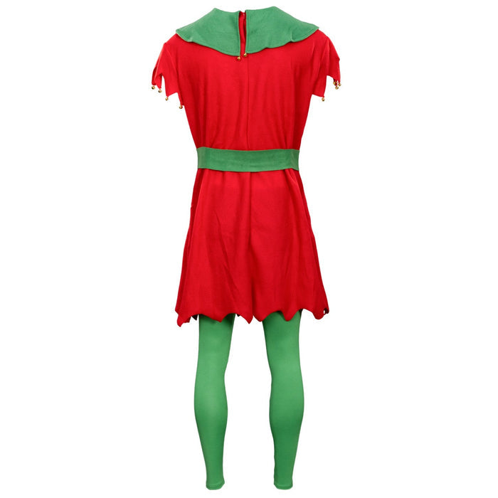 Christmas Elf Adult Unisex Halloween Cosplay Deluxe Costume Set - TVStoreOnline