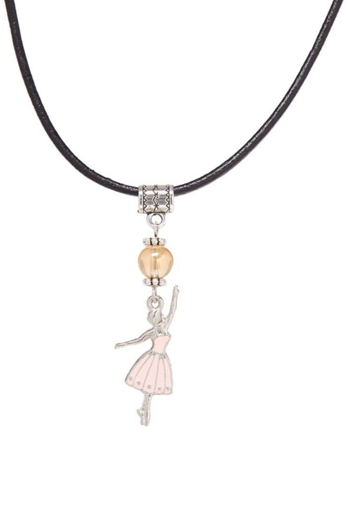 CJ Merchantile Ballerina Corded Necklace, N64
