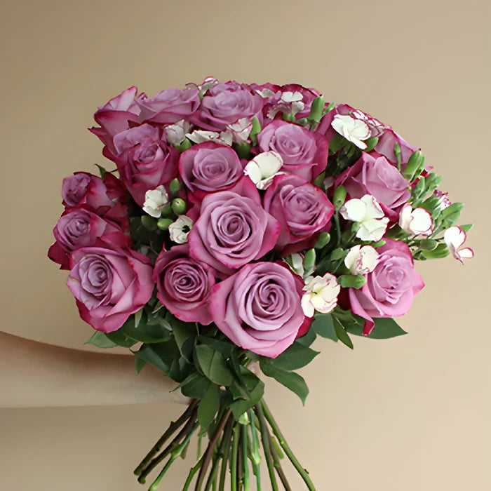 Classic Mauve Flower Centerpieces