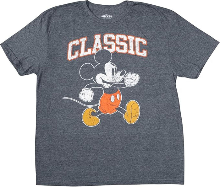 Classic Mickey Mouse Adult Unisex Officially Licensed Graphic T-shirt - TVStoreOnline