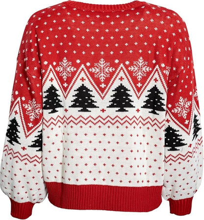 Coca Cola Heart Polar Bear Drinking Women's Ugly Christmas Sweater - TVStoreOnline