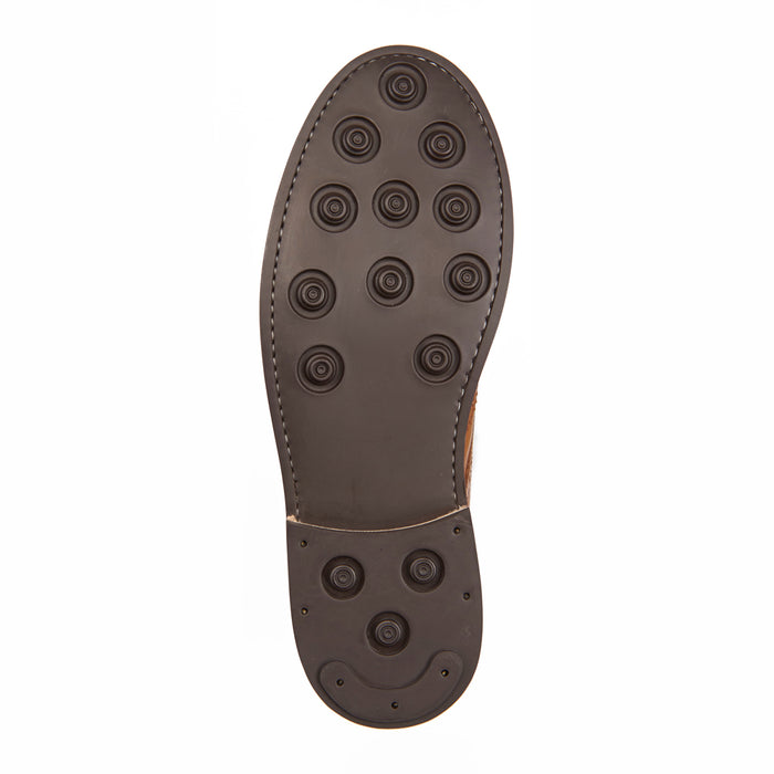 Country Brogue Boot - Tan
