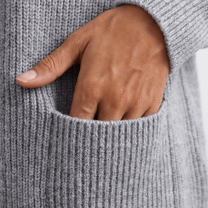 Covena™ – Soft Knit Zip Up Cardigan with Pockets - Lark & Clover