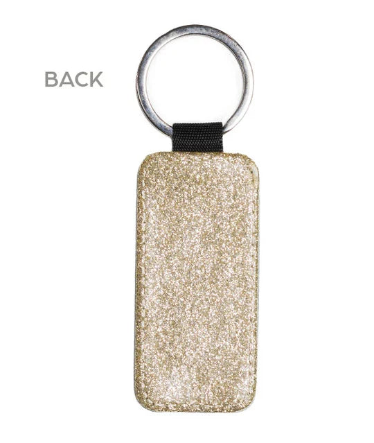 Covet Dance BALLERINA Glitter Keychain BAL-GL-TAG