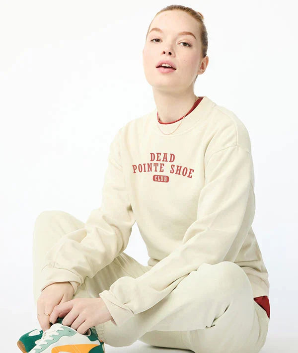 Covet Dance Dead Pointe Shoe Club Crewneck, DPC-SS