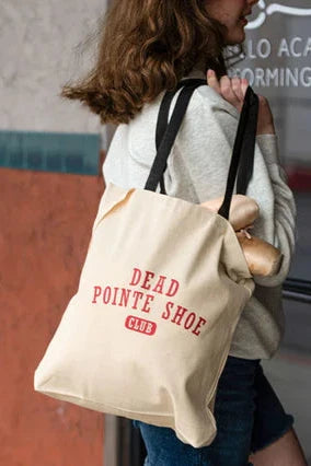 Covet Dance Dead Pointe Shoe Club Tote Bag, DPC-TOTE