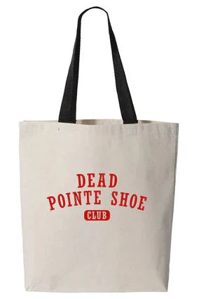 Covet Dance Dead Pointe Shoe Club Tote Bag, DPC-TOTE