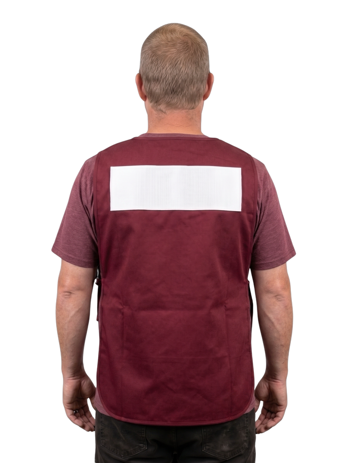Customizable Red Caddy Golf Adult Unisex Halloween Cosplay Costume Accessory