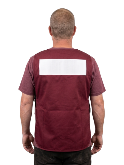 Customizable Red Caddy Golf Adult Unisex Halloween Cosplay Costume Accessory