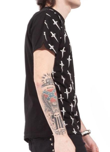 side of shirt