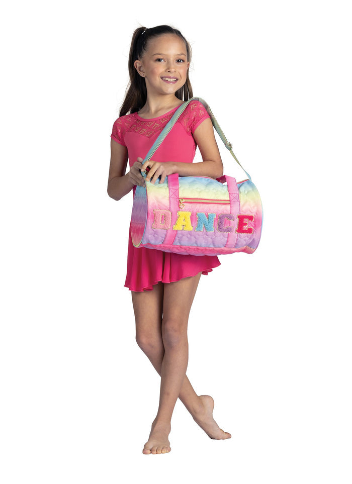 Danznmotion Rainbow Hearts of Color Duffel, B24501